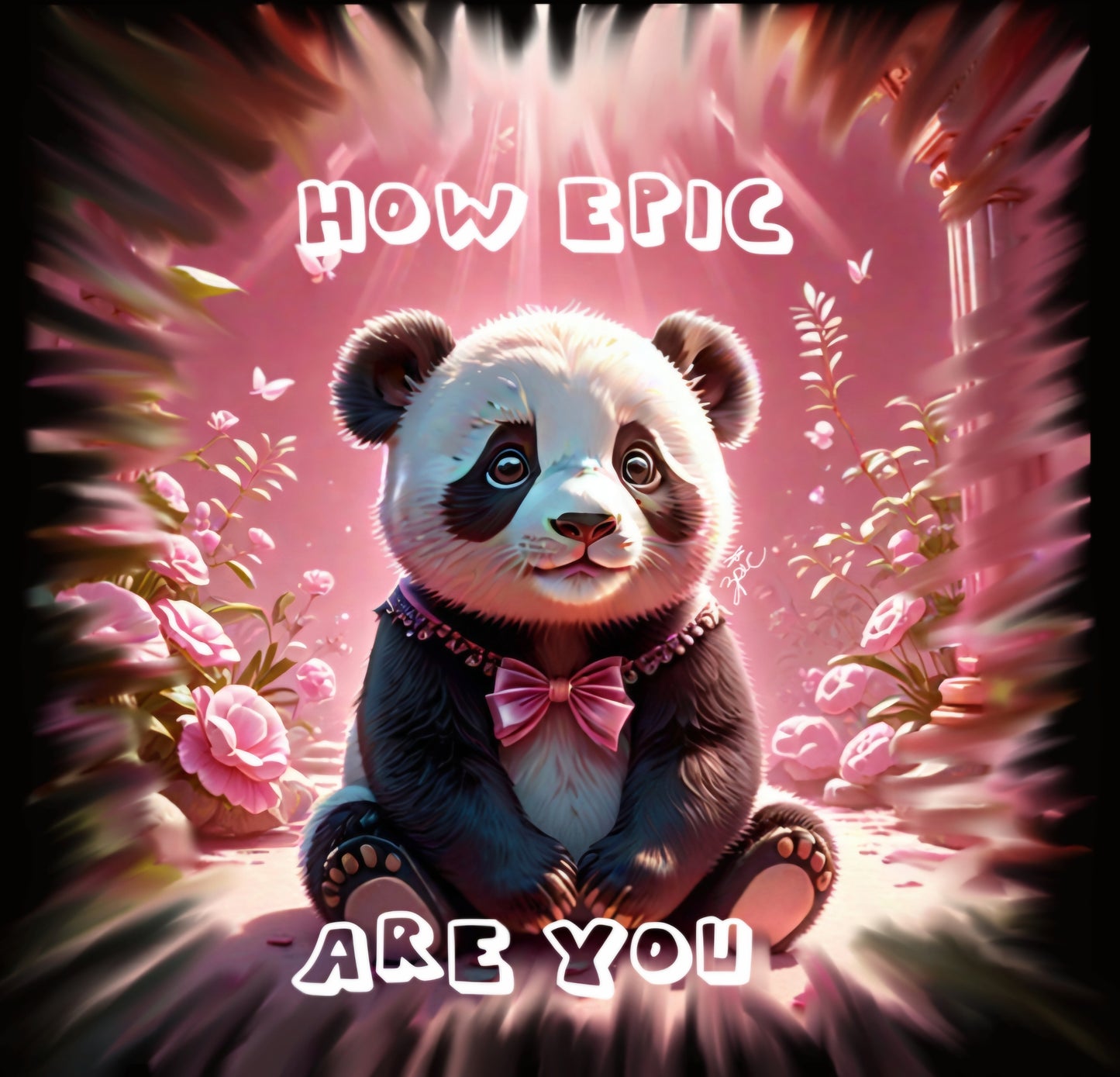 Epic Panda Pink theme