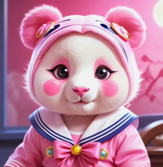 pink Pastry Panda
