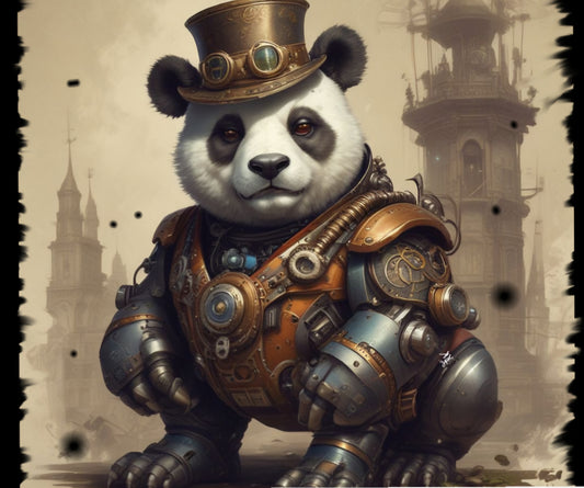 Steampunk Panda