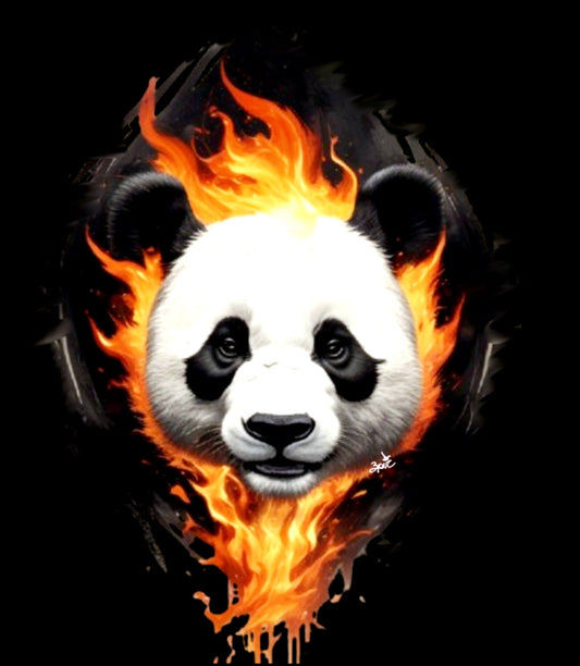 Ancient Flame Panda